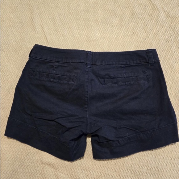Navy Shortie Shorts - Picture 2 of 3
